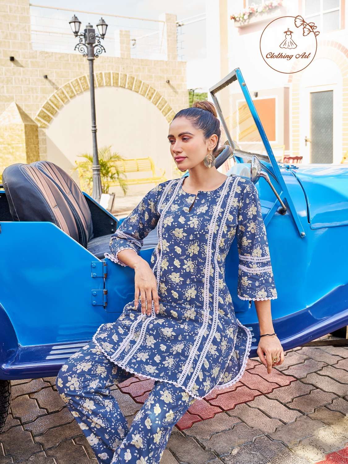 CLOTHING ART CO-ORD SET Kurti Wholesale catalog