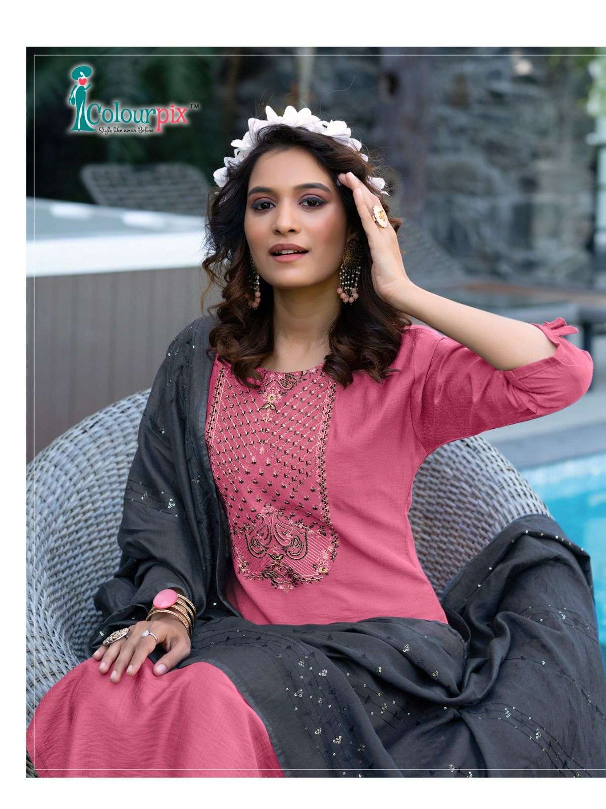 COLOURPIX ALVEERA VOL.1 Kurti Wholesale catalog