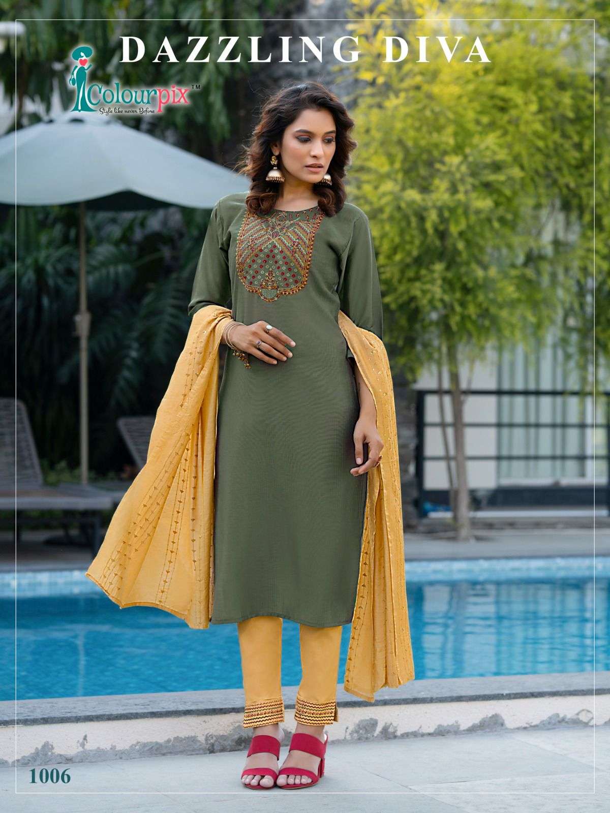 COLOURPIX ALVEERA VOL.1 Kurti Wholesale catalog