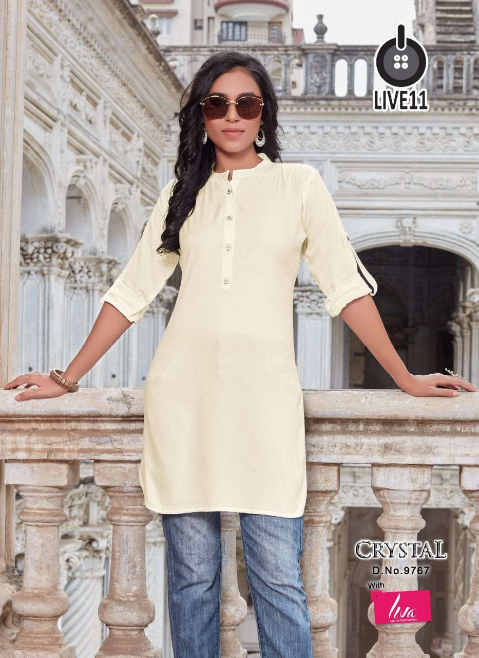 Crystal  Live11 Valas Kurti Wholesale catalog