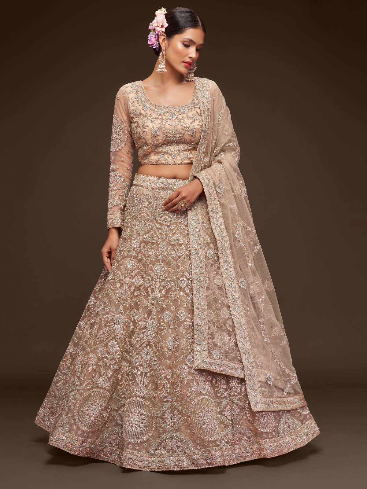 D 7904 Semi stitched Lehenga choli 