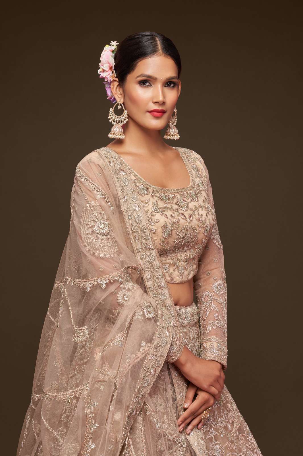 D 7904 Semi stitched Lehenga choli 