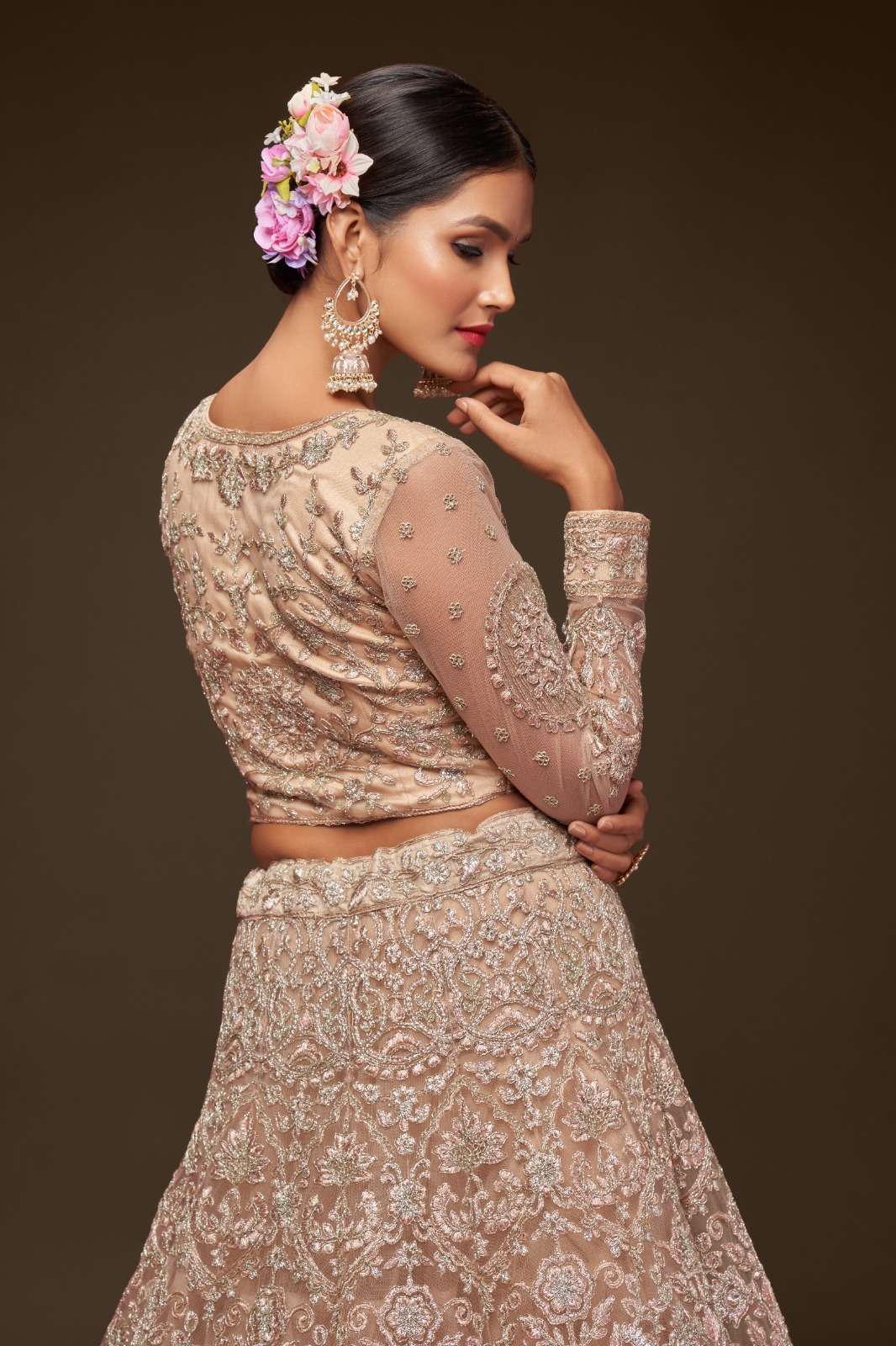 D 7904 Semi stitched Lehenga choli 