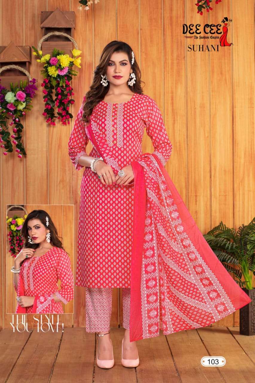 DEECEE SUHANI Kurti Wholesale catalog