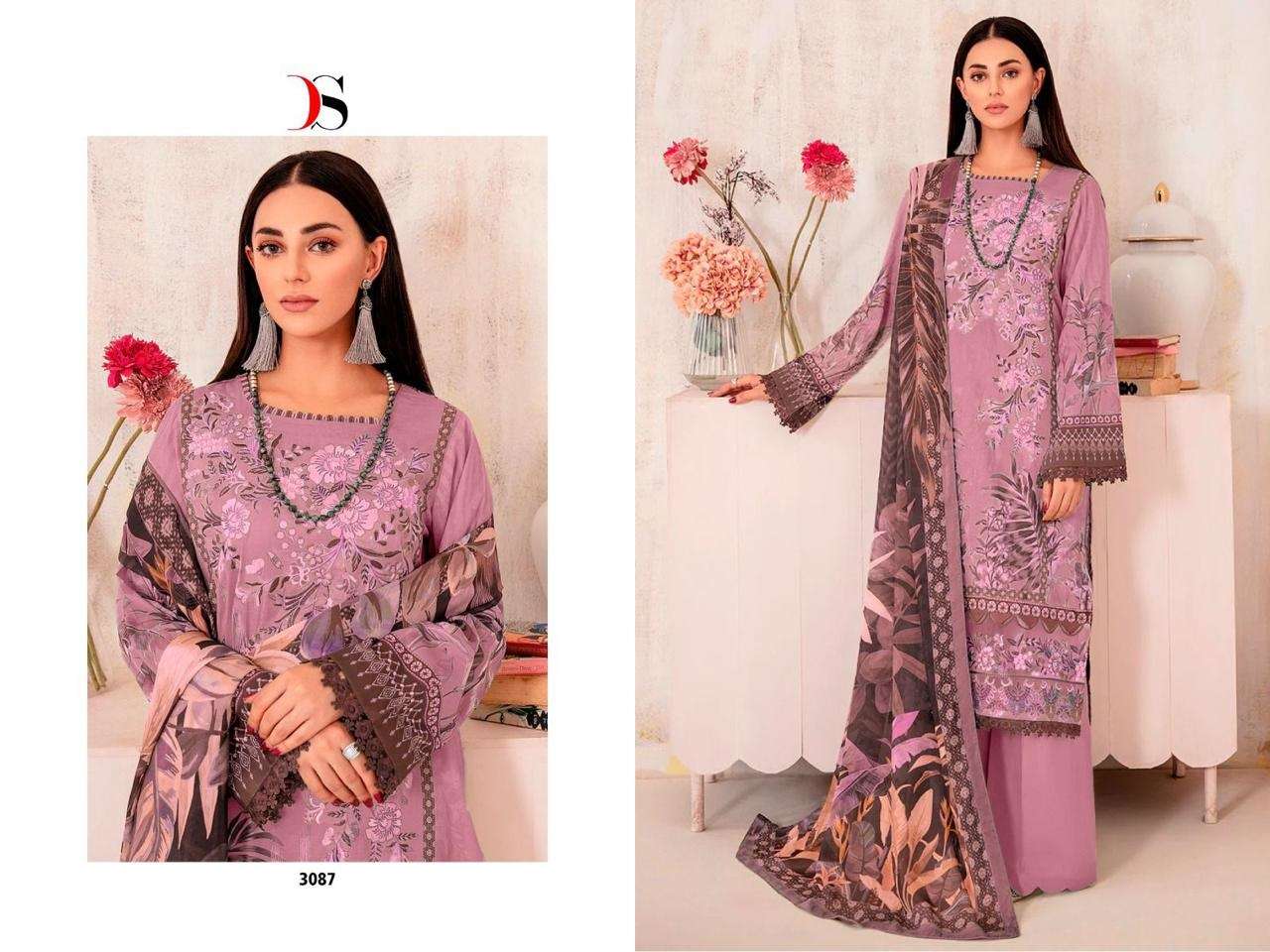 Deepsy Cheveron 7 Nx Chiffon Dupatta Pakistani Suit Wholesale catalog