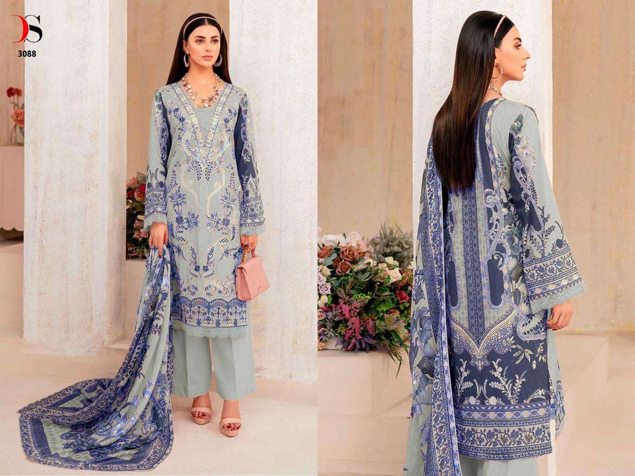Deepsy Cheveron 7 Nx Chiffon Dupatta Pakistani Suit Wholesale catalog