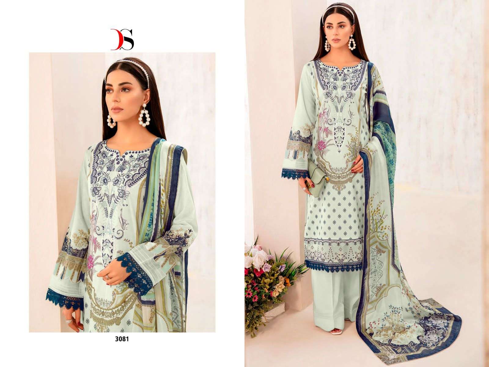 Deepsy Cheveron 7 Nx Chiffon Dupatta Pakistani Suit Wholesale catalog