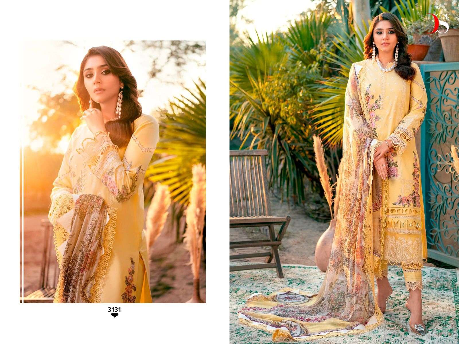 Deepsy Firdous Ombre 2 Nx Cotton Dupatta Pakistani Suit Wholesale catalog