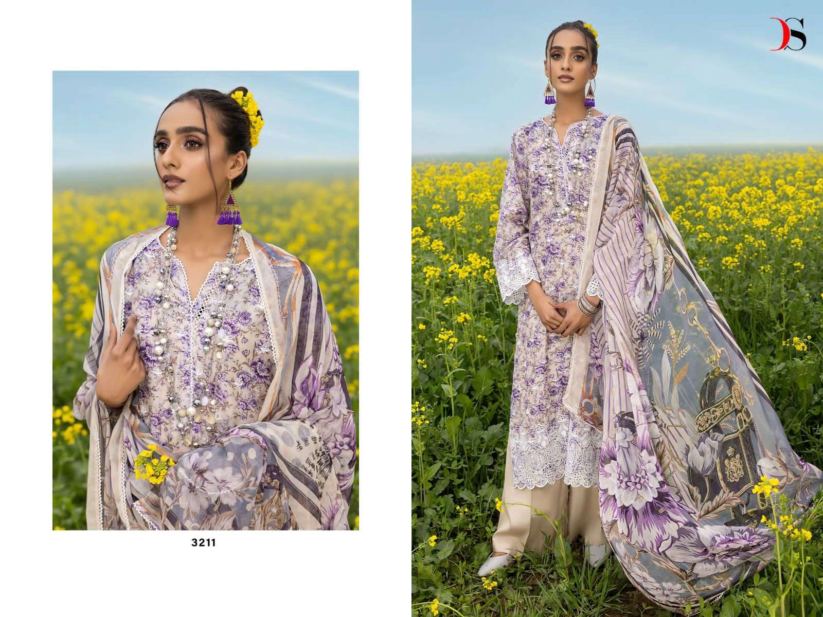 Deepsy Image Chikankari 23 Vol 2 Cotton Dupatta Pakistani Suit Wholesale catalog
