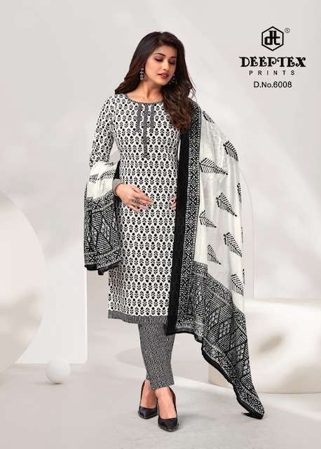 Deeptex Aaliza Black And White Cotton Wholesale catalog