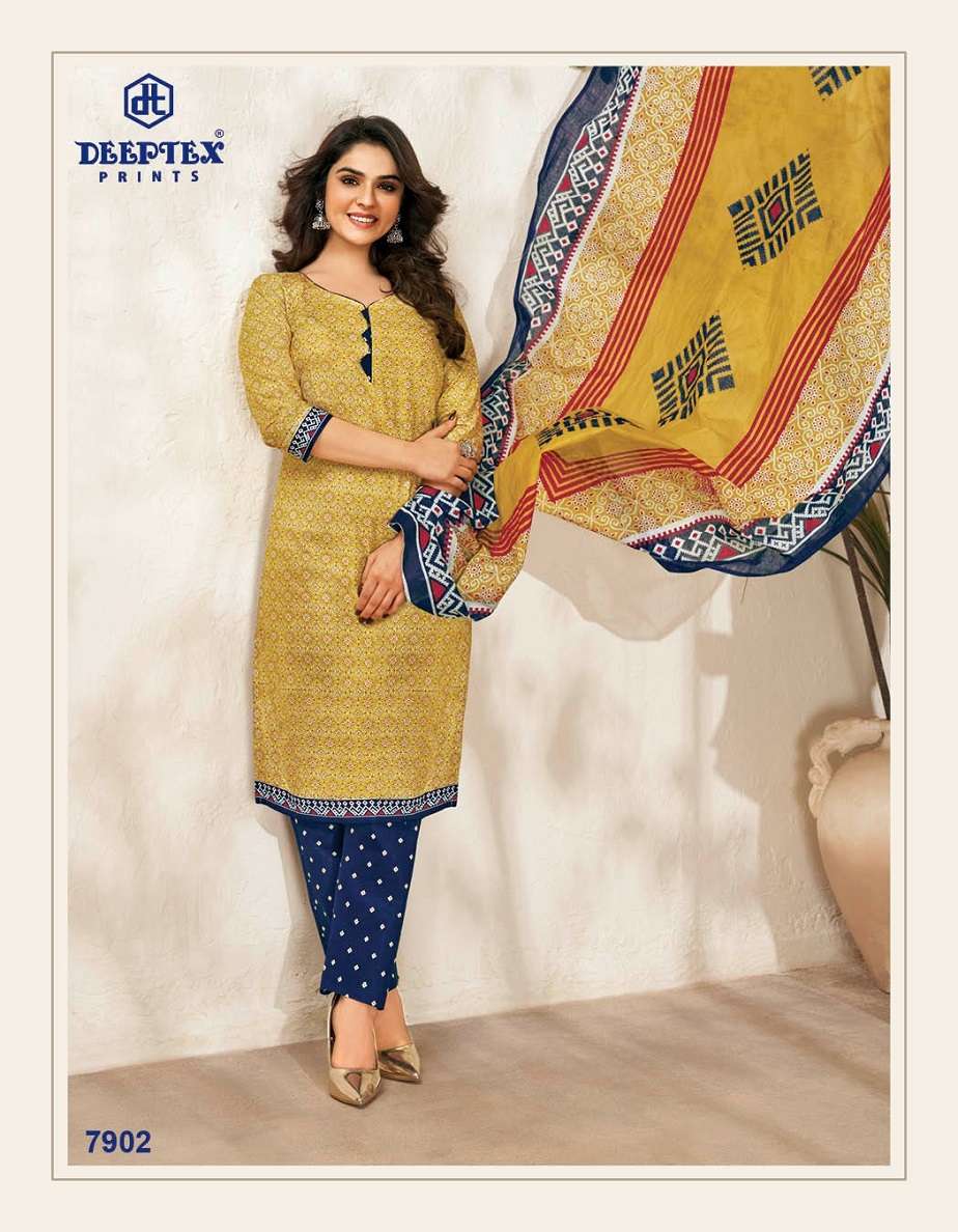 Deeptex Miss India Vol-79 – Dress Material Wholesale catalog