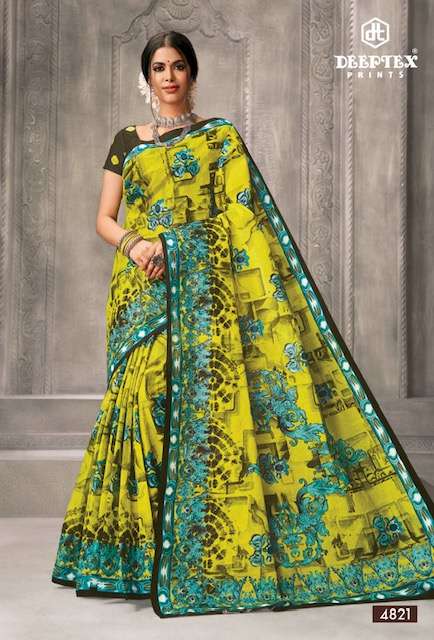 Deeptex Mother India Vol-48 – Cotton Saree Wholesale catalog