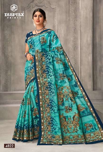 Deeptex Mother India Vol-48 – Cotton Saree Wholesale catalog