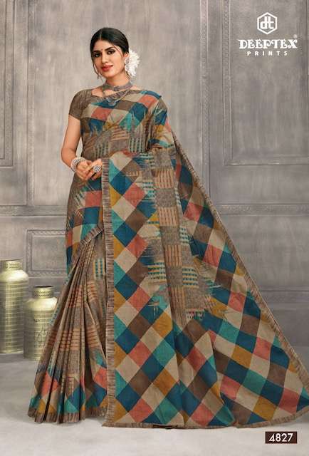 Deeptex Mother India Vol-48 – Cotton Saree Wholesale catalog