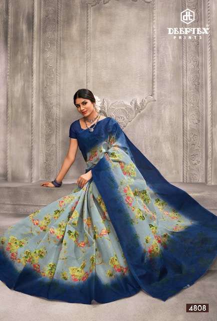 Deeptex Mother India Vol-48 – Cotton Saree Wholesale catalog