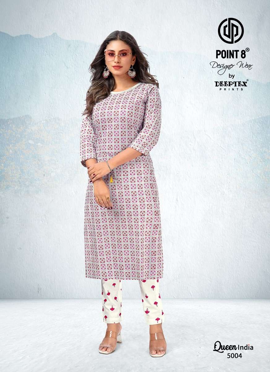Deeptex Queen India Vol-5 – Kurti With Pant Wholesale catalog