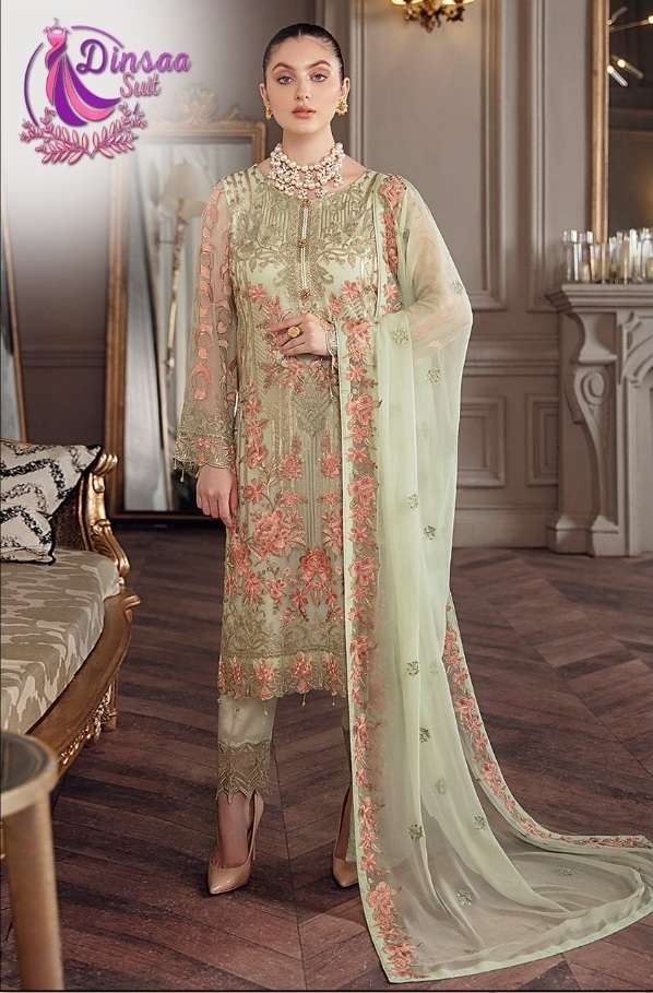 Dinsaa Rangoon Vol 1 Nx Designer Pakistani Suit Wholesale catalog