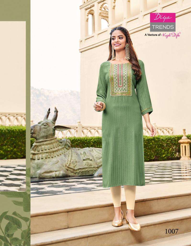Diya Trends Eternal Vol 1 Kurti Wholesale catalog