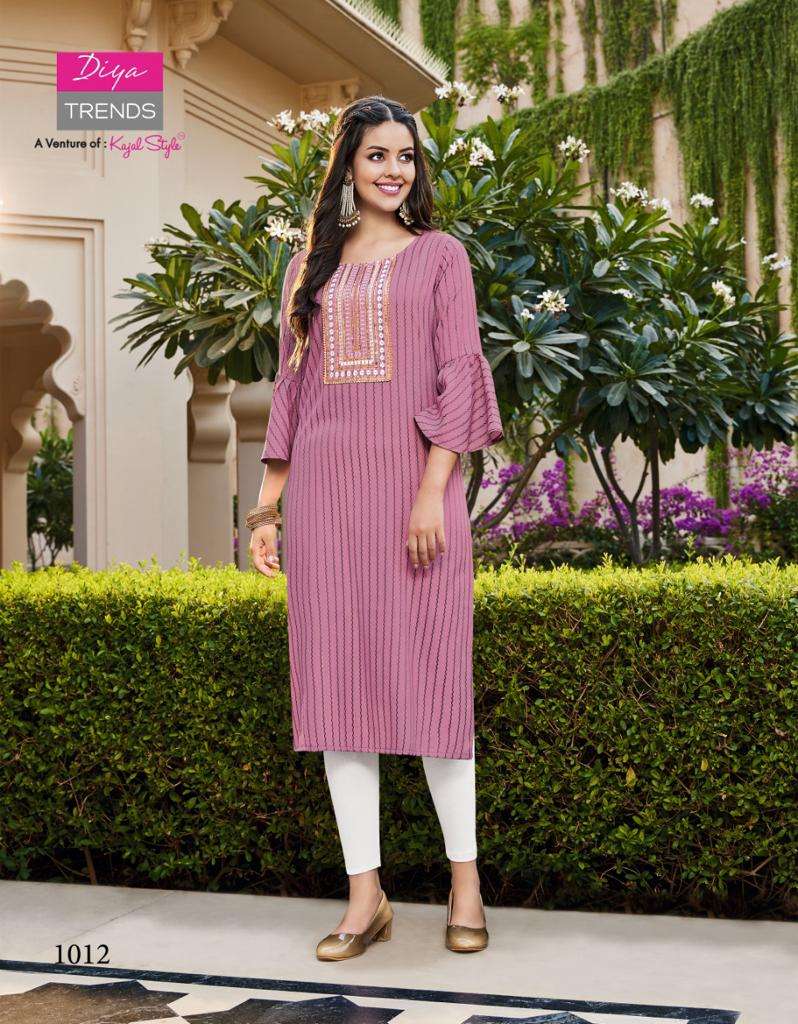 Diya Trends Eternal Vol 1 Kurti Wholesale catalog