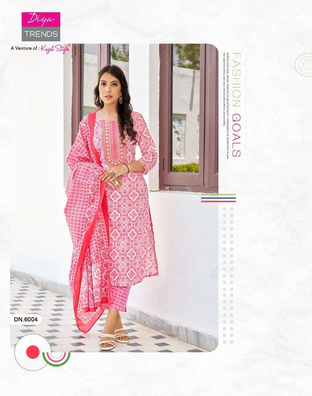 DIYA TRENDS ODHANI VOL.6 Kurti Wholesale catalog