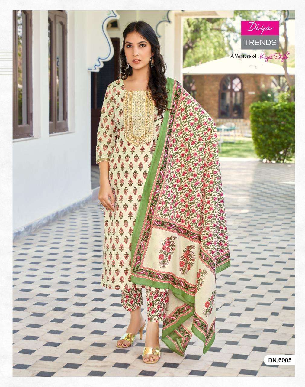 DIYA TRENDS ODHANI VOL.6 Kurti Wholesale catalog