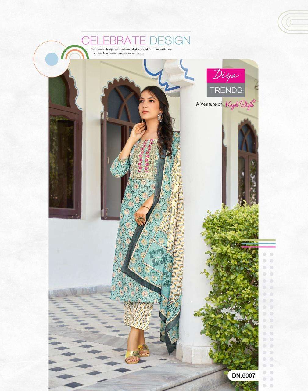 DIYA TRENDS ODHANI VOL.6 Kurti Wholesale catalog