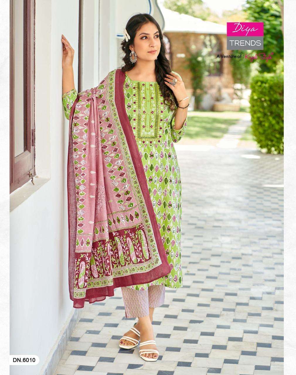 DIYA TRENDS ODHANI VOL.6 Kurti Wholesale catalog