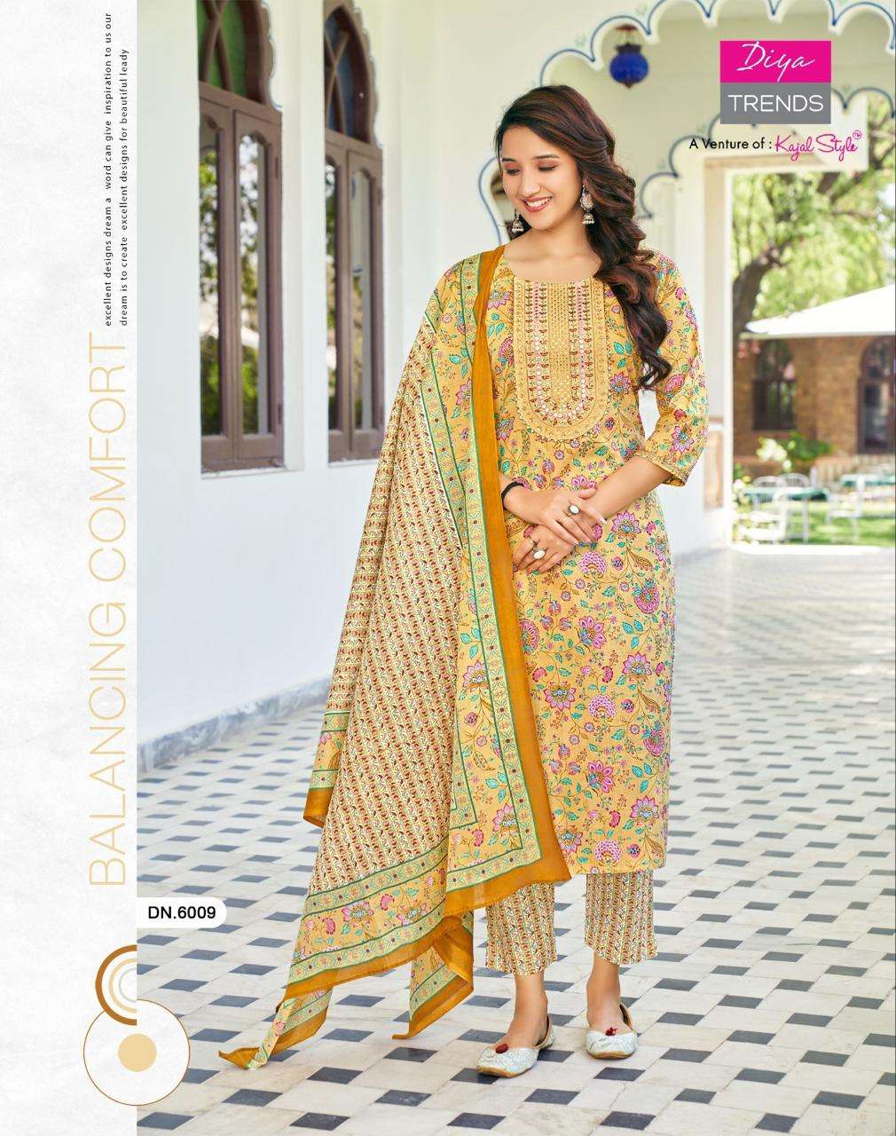 DIYA TRENDS ODHANI VOL.6 Kurti Wholesale catalog