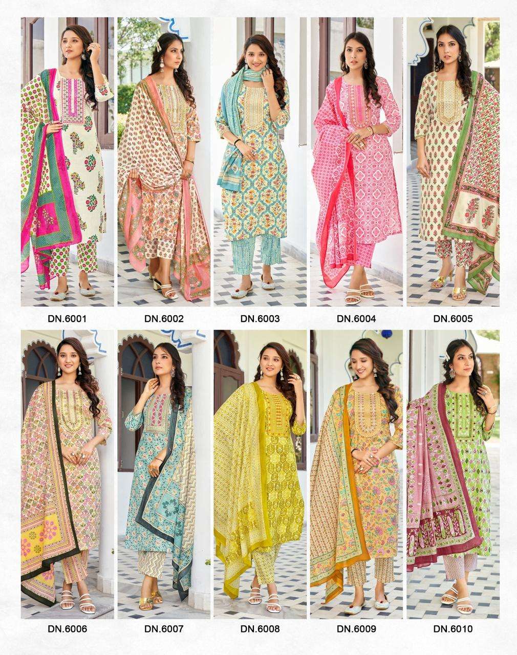 DIYA TRENDS ODHANI VOL.6 Kurti Wholesale catalog