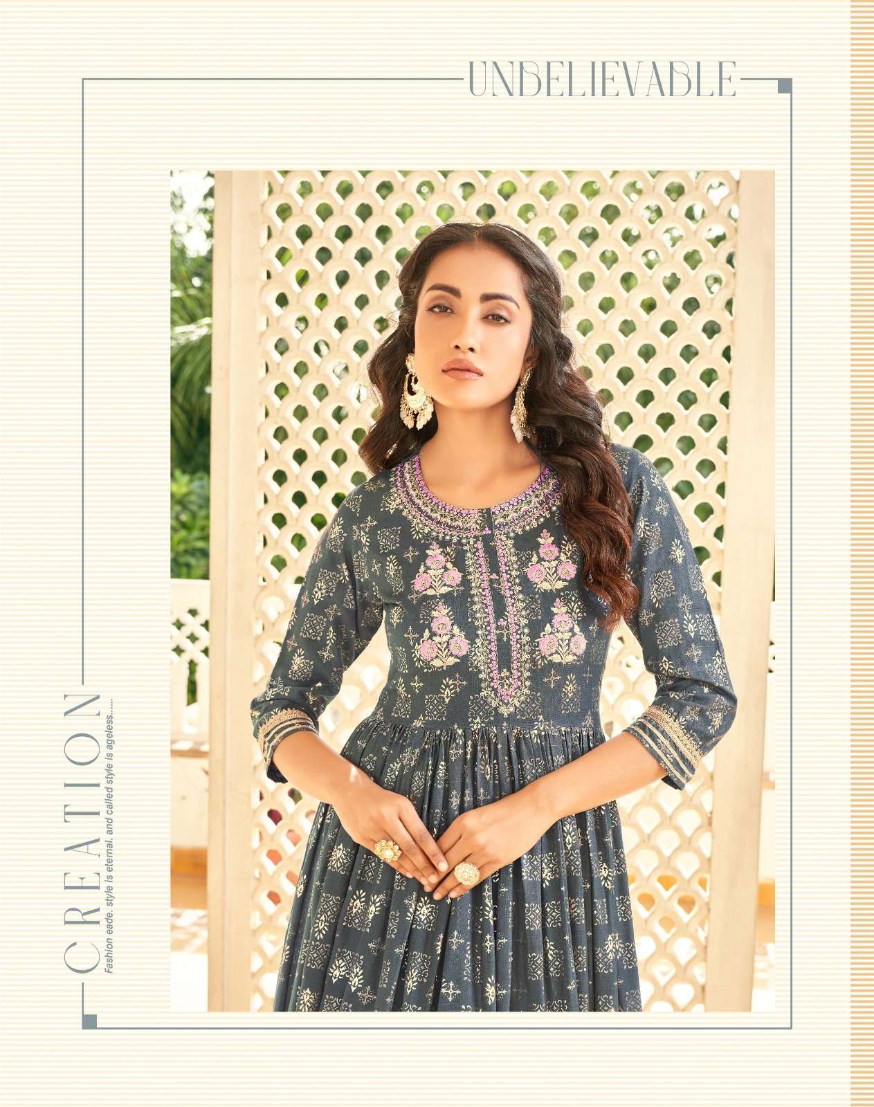 Diya Trends  POOSH VOL.1 Kurti Wholesale catalog