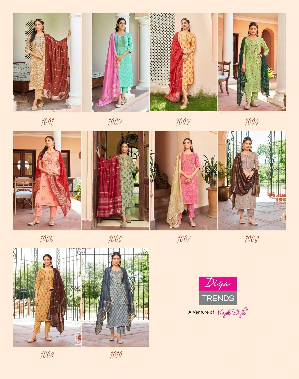 DIYA TRENDS RANGPRIYA  VOL-1 Kurti Wholesale catalog