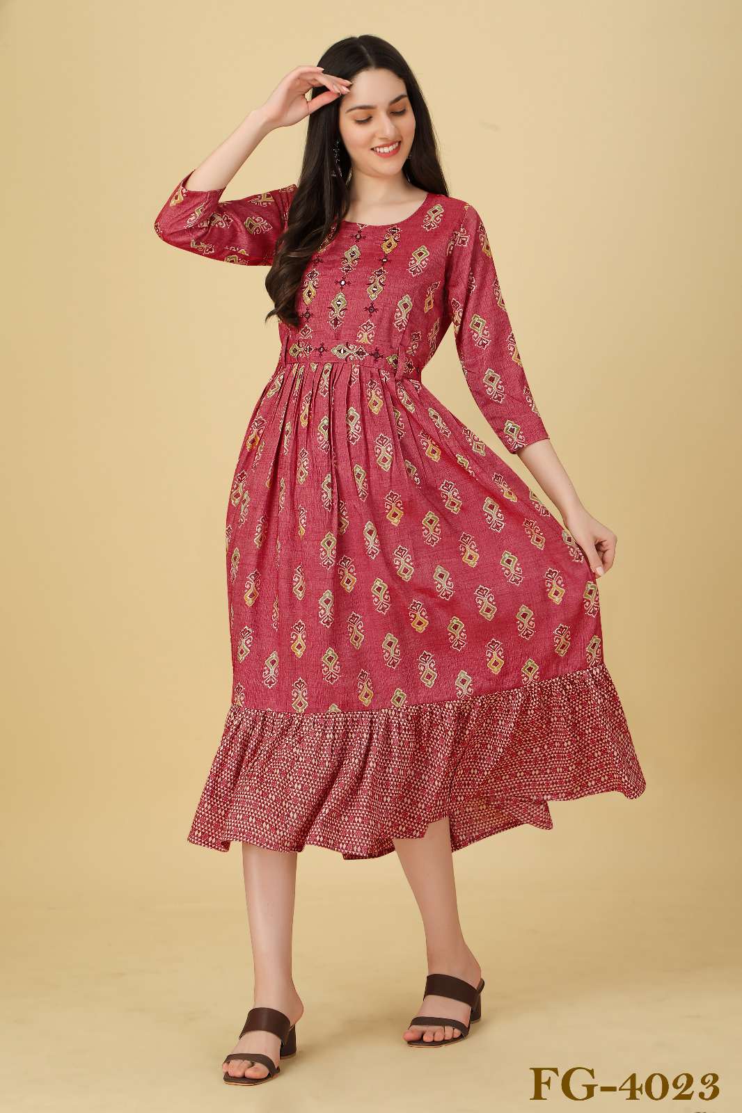 Fashion VIOLET kurti  Wholesale catalog