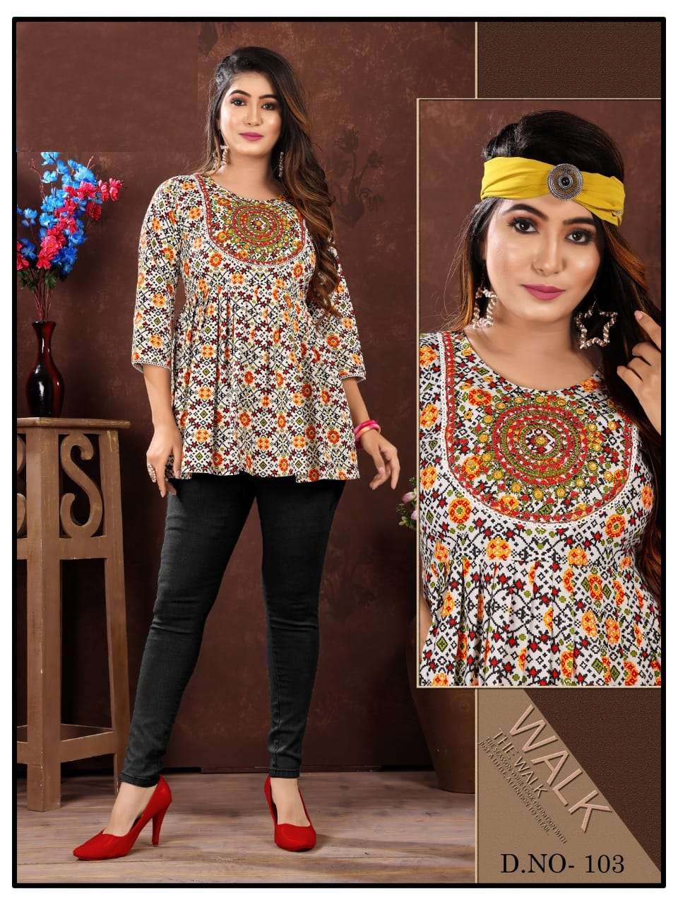 FF Flex Cotton Kurti Wholesale catalog