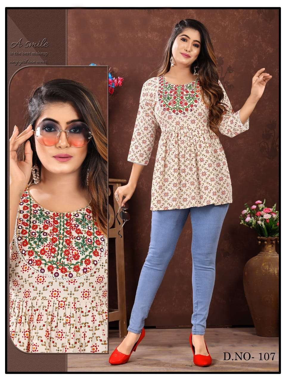 FF Flex Cotton Kurti Wholesale catalog