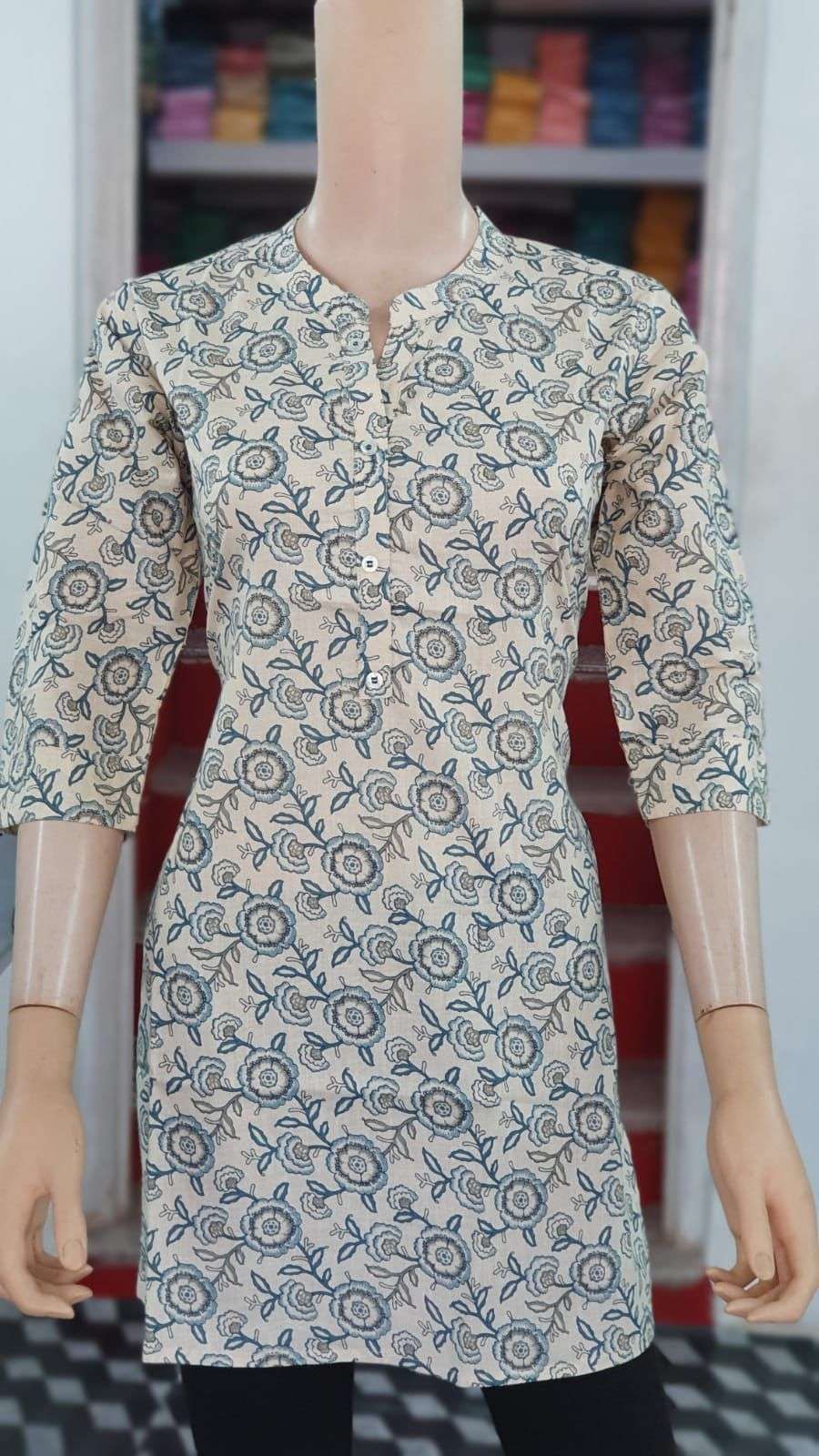 FF Veda Cotton Vol.1 Kurti Wholesale catalog