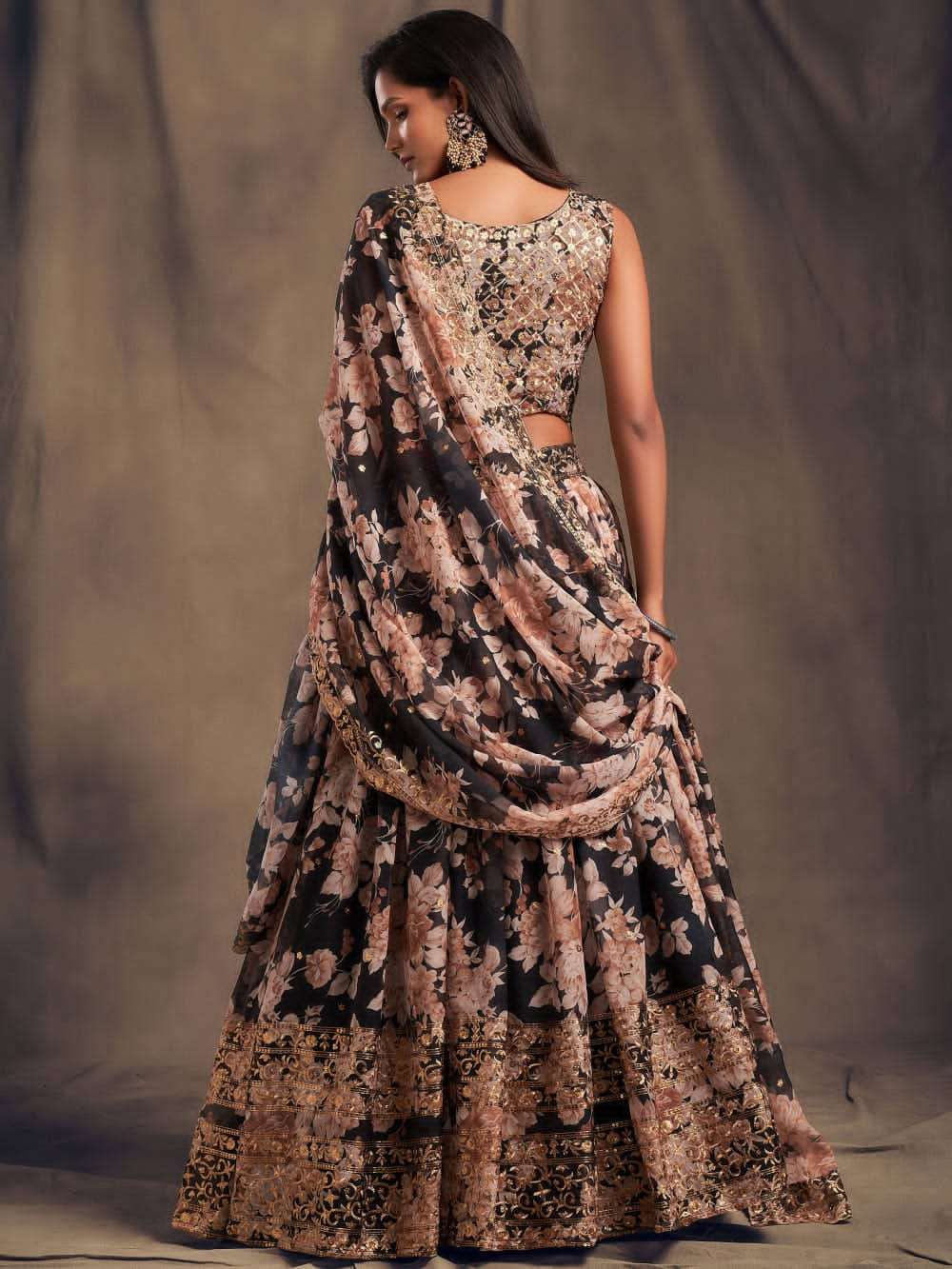 FLORAL 7613 LEHENGA CHOLI Wholesale catalog