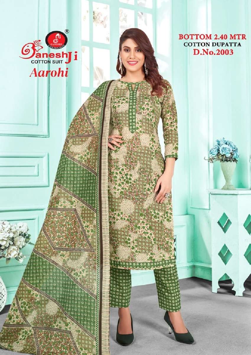 ganesh Ji Aarohi Vol-2 – Dress material Wholesale catalog