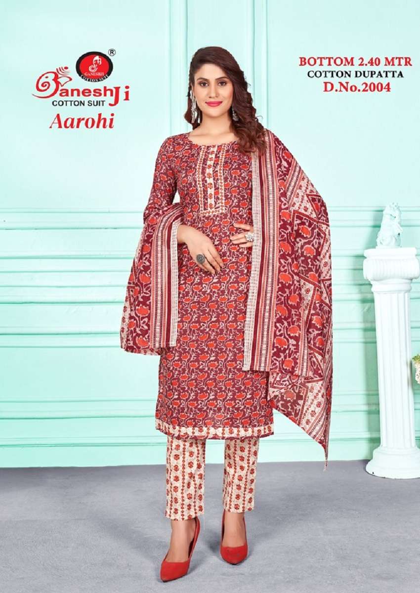 ganesh Ji Aarohi Vol-2 – Dress material Wholesale catalog