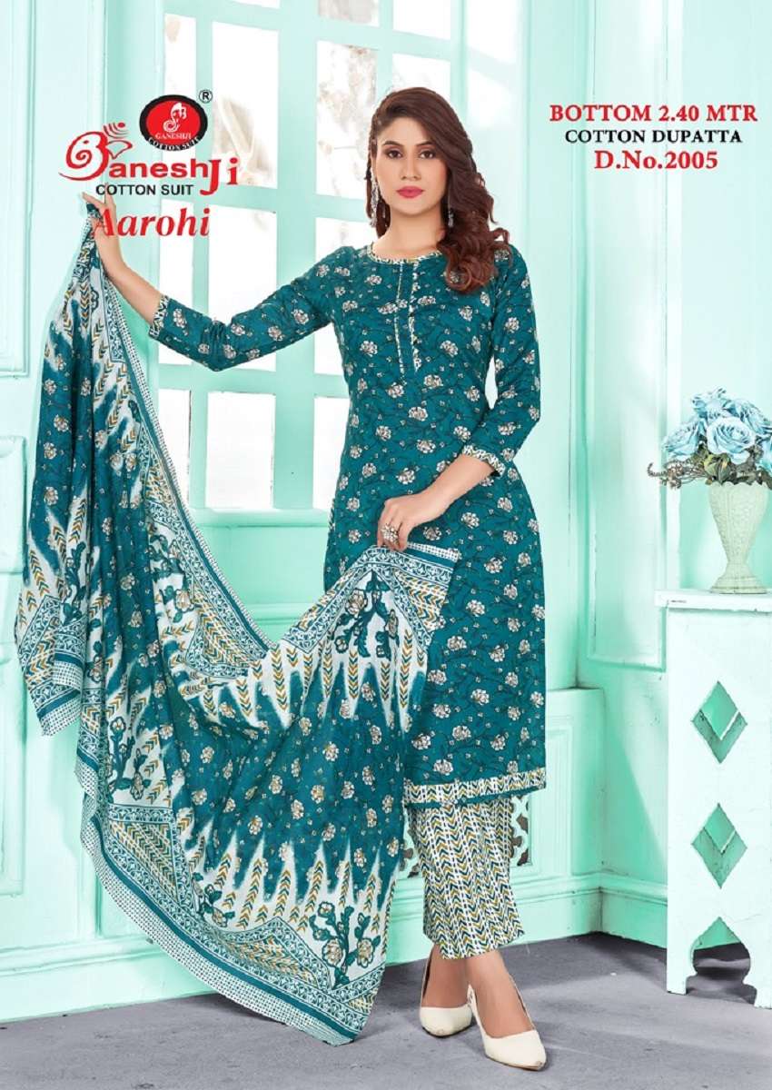 ganesh Ji Aarohi Vol-2 – Dress material Wholesale catalog