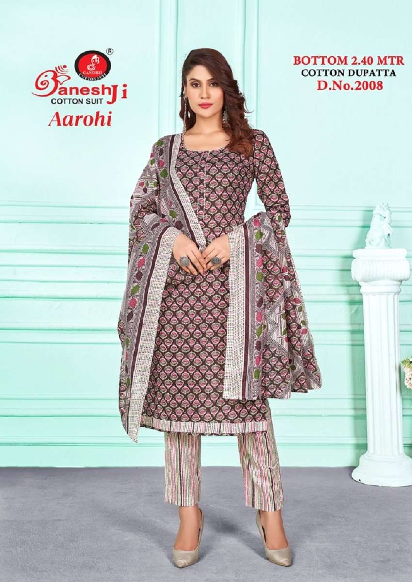 ganesh Ji Aarohi Vol-2 – Dress material Wholesale catalog