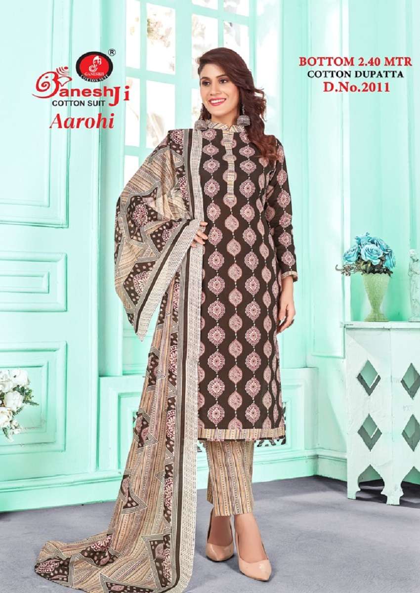 ganesh Ji Aarohi Vol-2 – Dress material Wholesale catalog