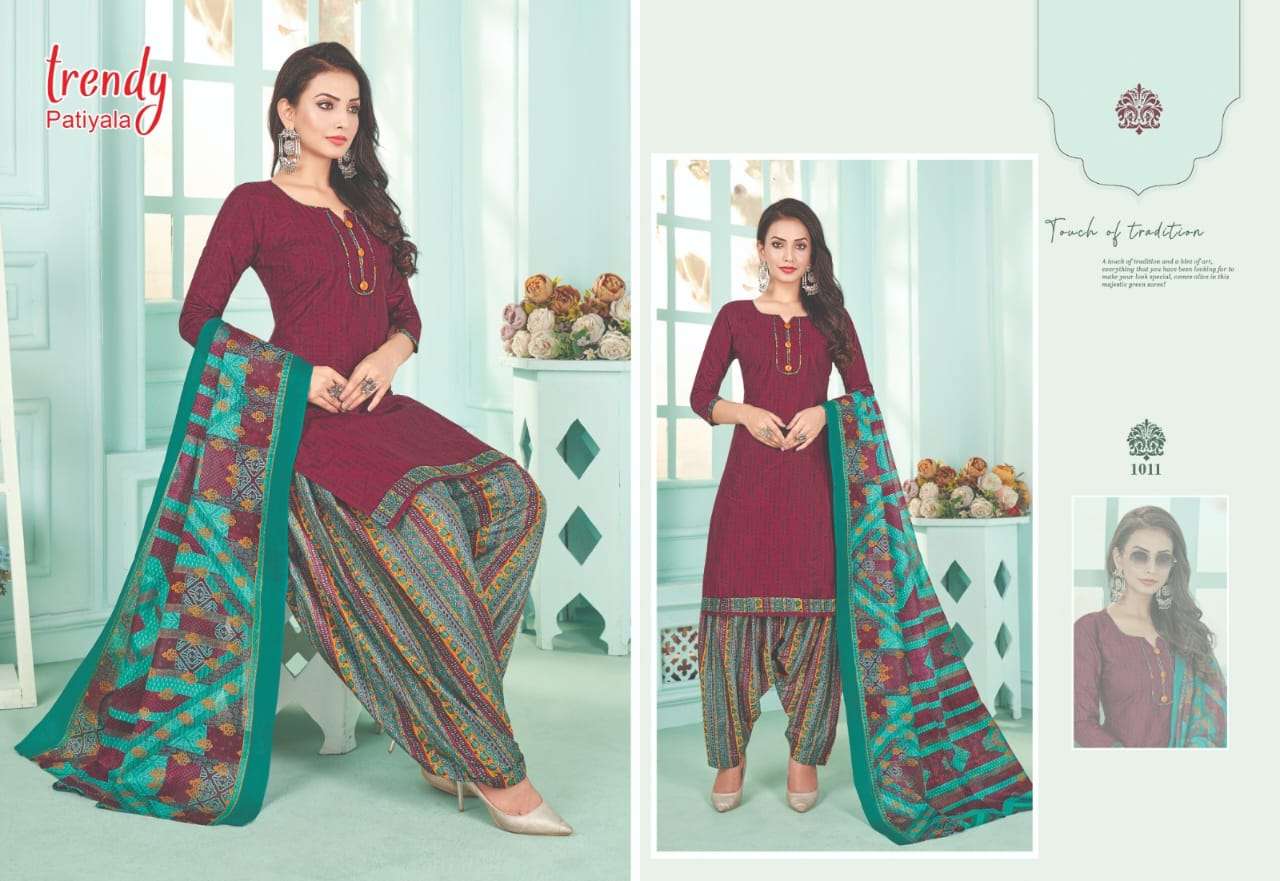 Ganesha Trendy Patiyala Vol-1 – Readymade With Inner Wholesale catalog