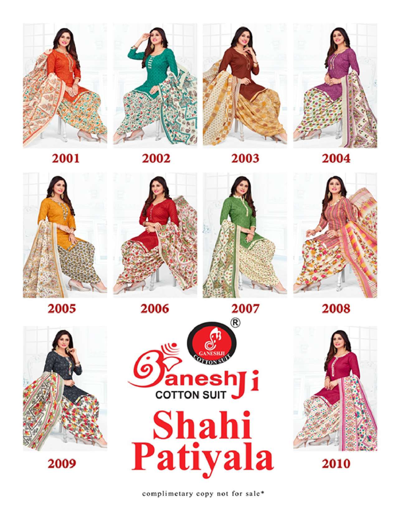 Ganeshji Shahi Patiyala Vol-2 – Dress Material Wholesale catalog
