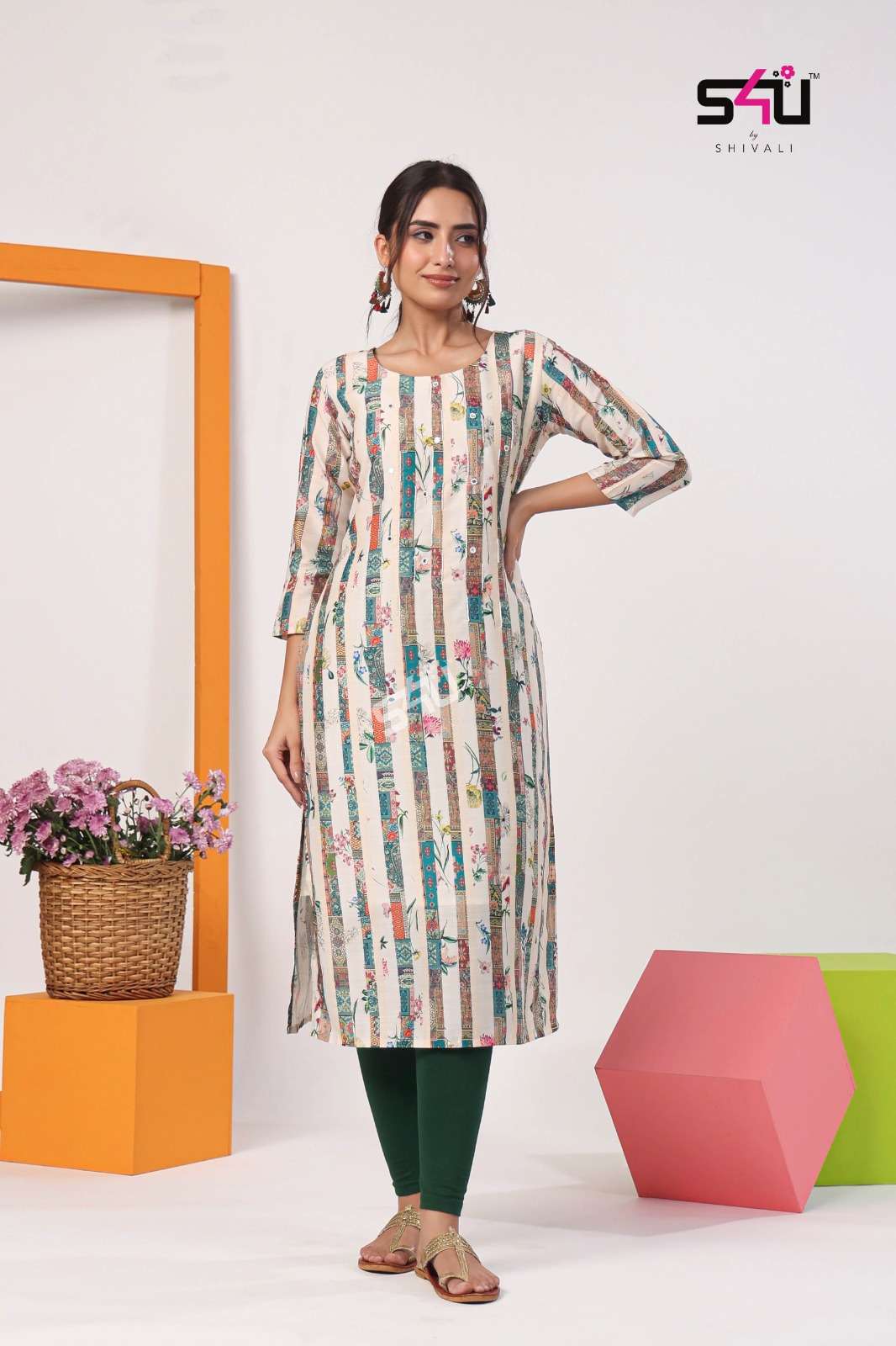 GOLD vol05 Muslin Kurti Wholesale catalog