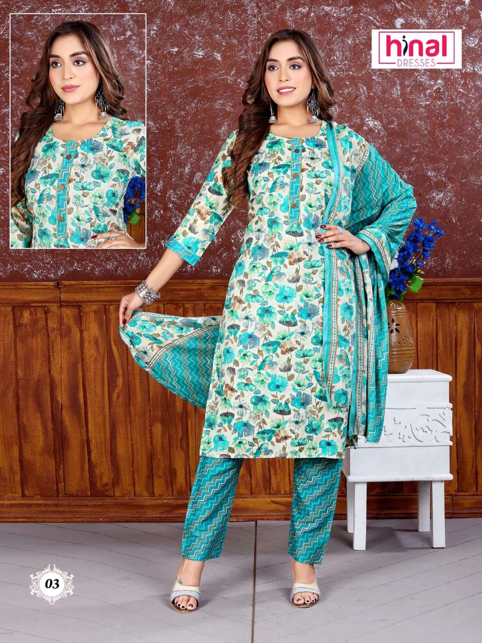 Hinal CAPSULE PRINT Kurti Wholesale catalog