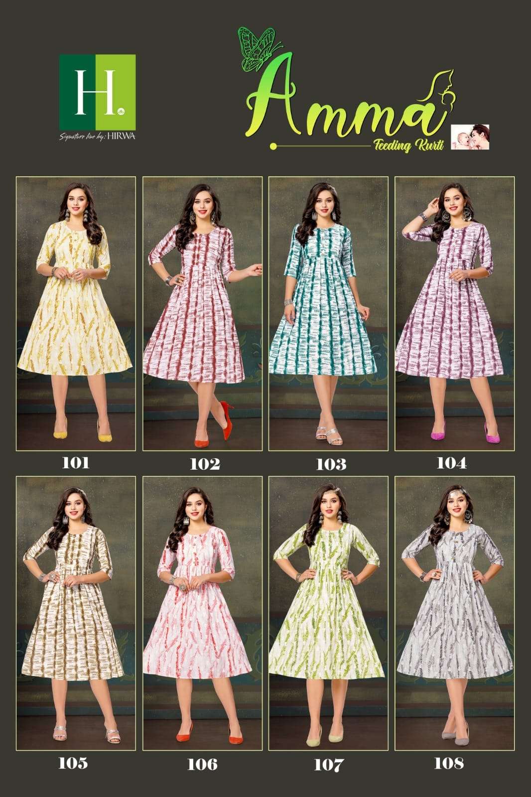 HIRWA Amma Kurti Wholesale catalog