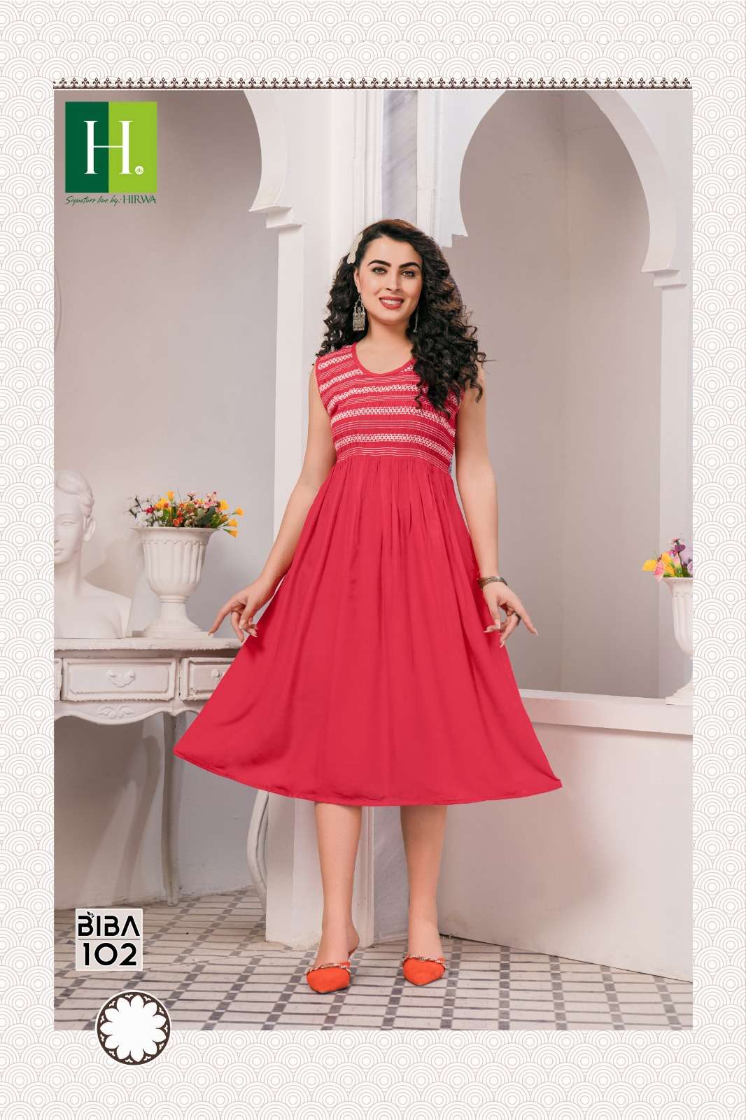 HIRWA BIBA Top Kurti Wholesale catalog