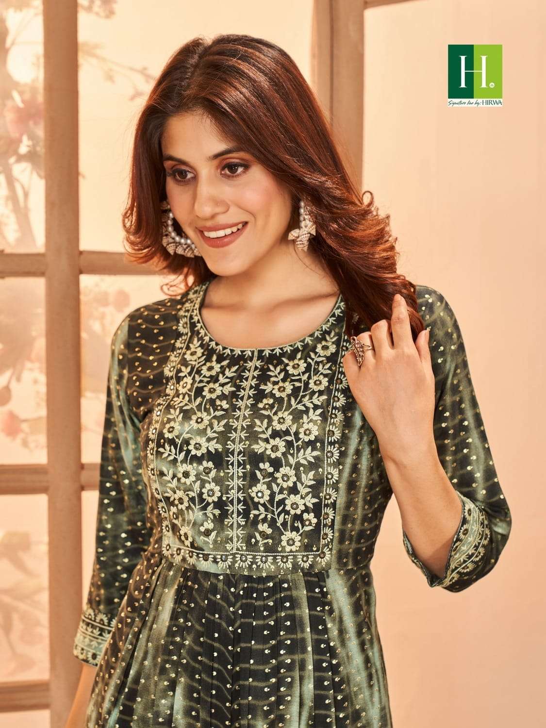 HIRWA SHIBORI Vol-3 Kurti Wholesale catalog