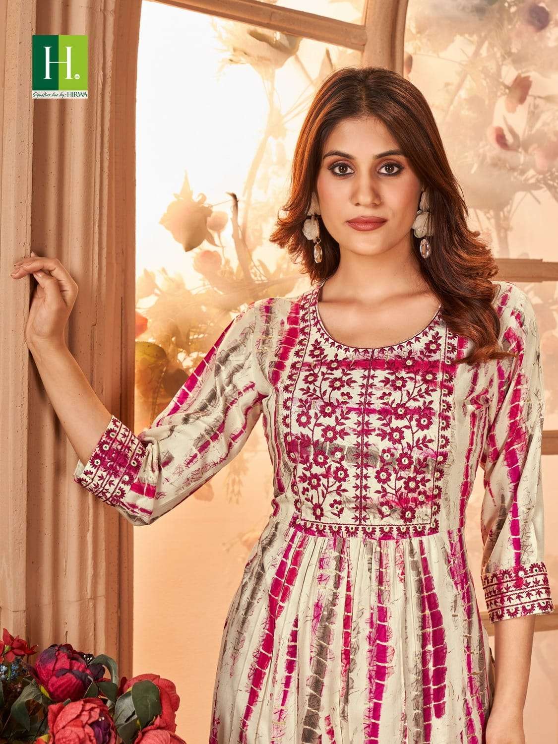 HIRWA SHIBORI Vol-3 Kurti Wholesale catalog