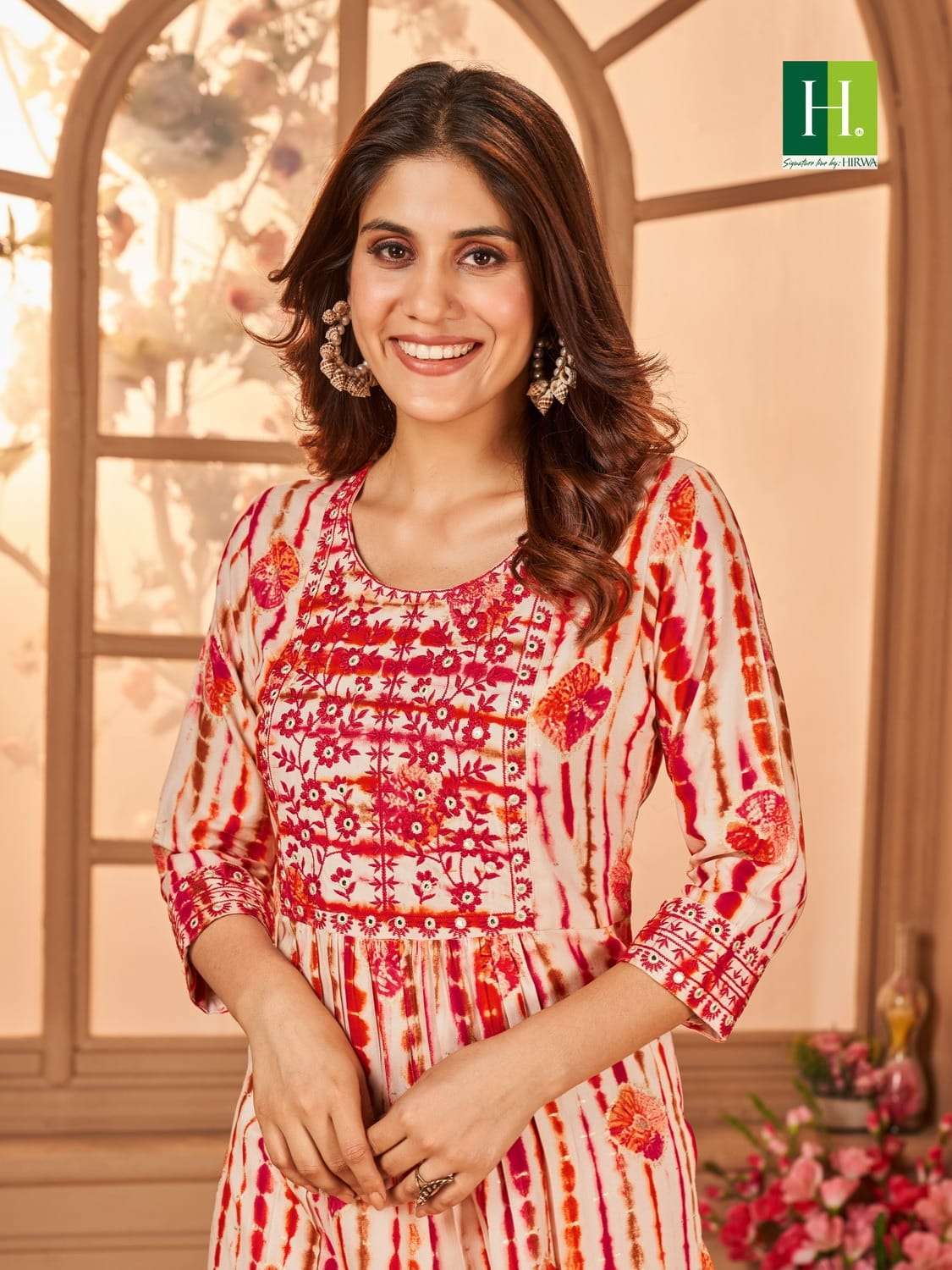 HIRWA SHIBORI Vol-3 Kurti Wholesale catalog